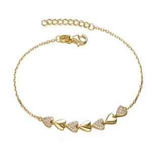 Genevive Heart Bracelet